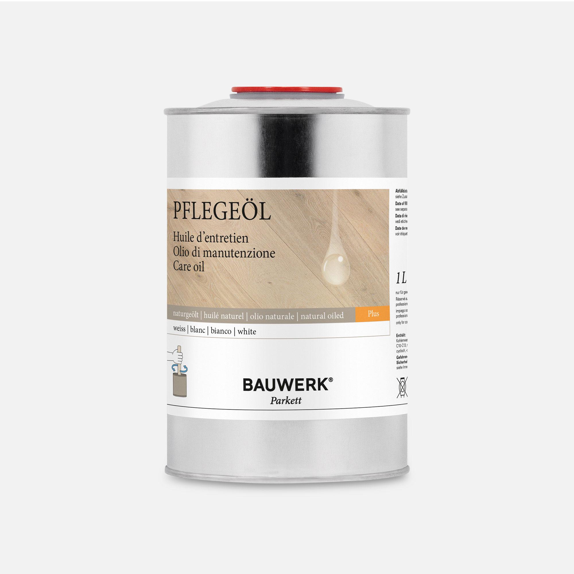 Bauwerk Pflegeöl Plus Weiss 1 Liter