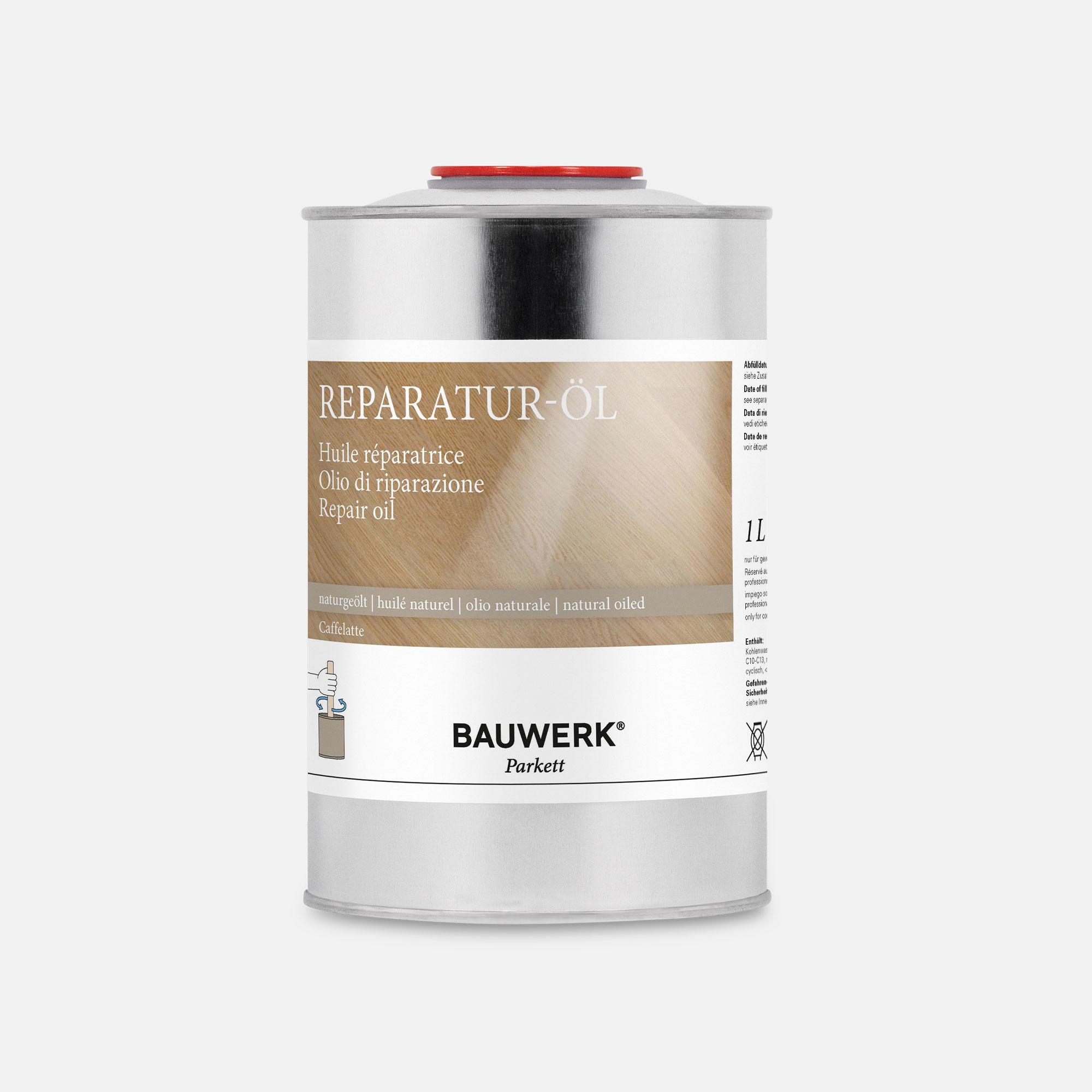 Bauwerk Reparatur Öl Caramello, Gebinde 1.0 Liter Bauwerk Reparatur Öl Caramello, Gebinde 1.0 Liter