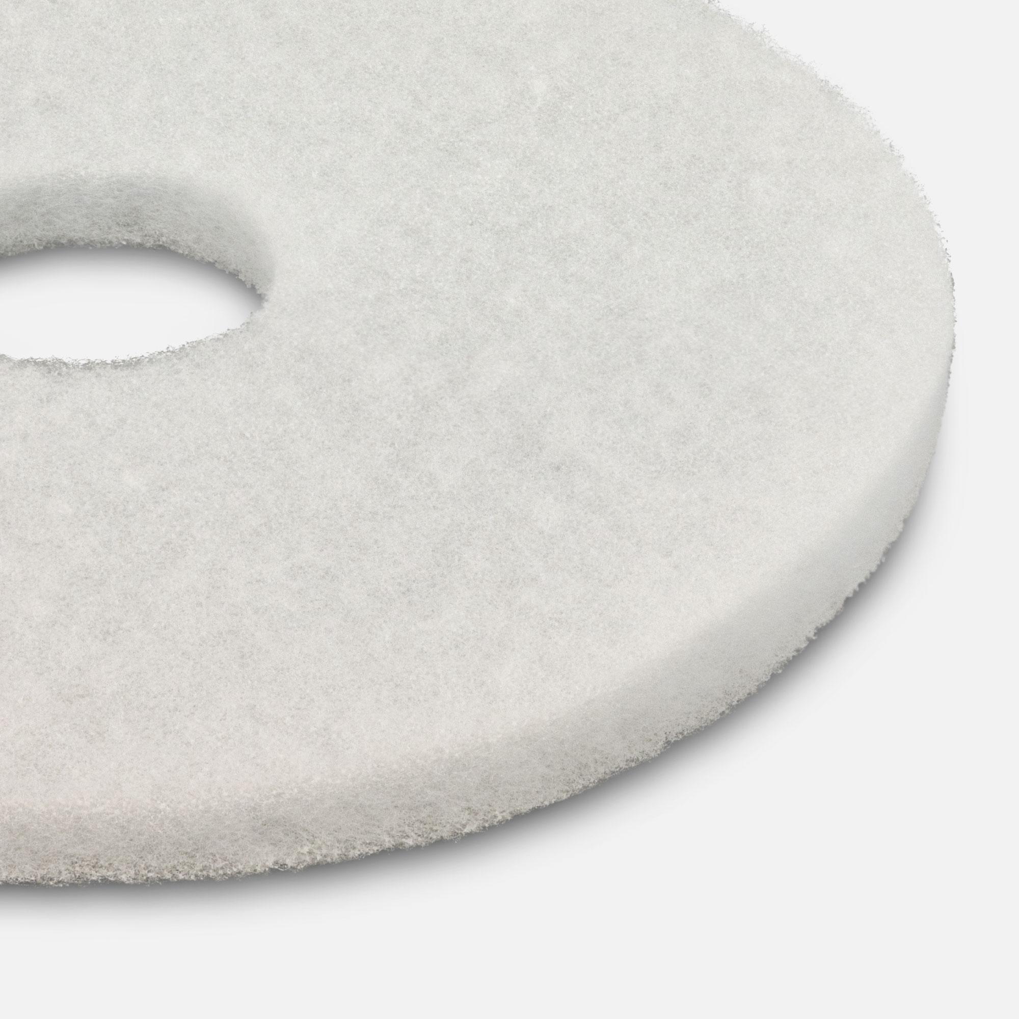 Polierpad weiss Durchmesser 407 mm zum polieren geeignet