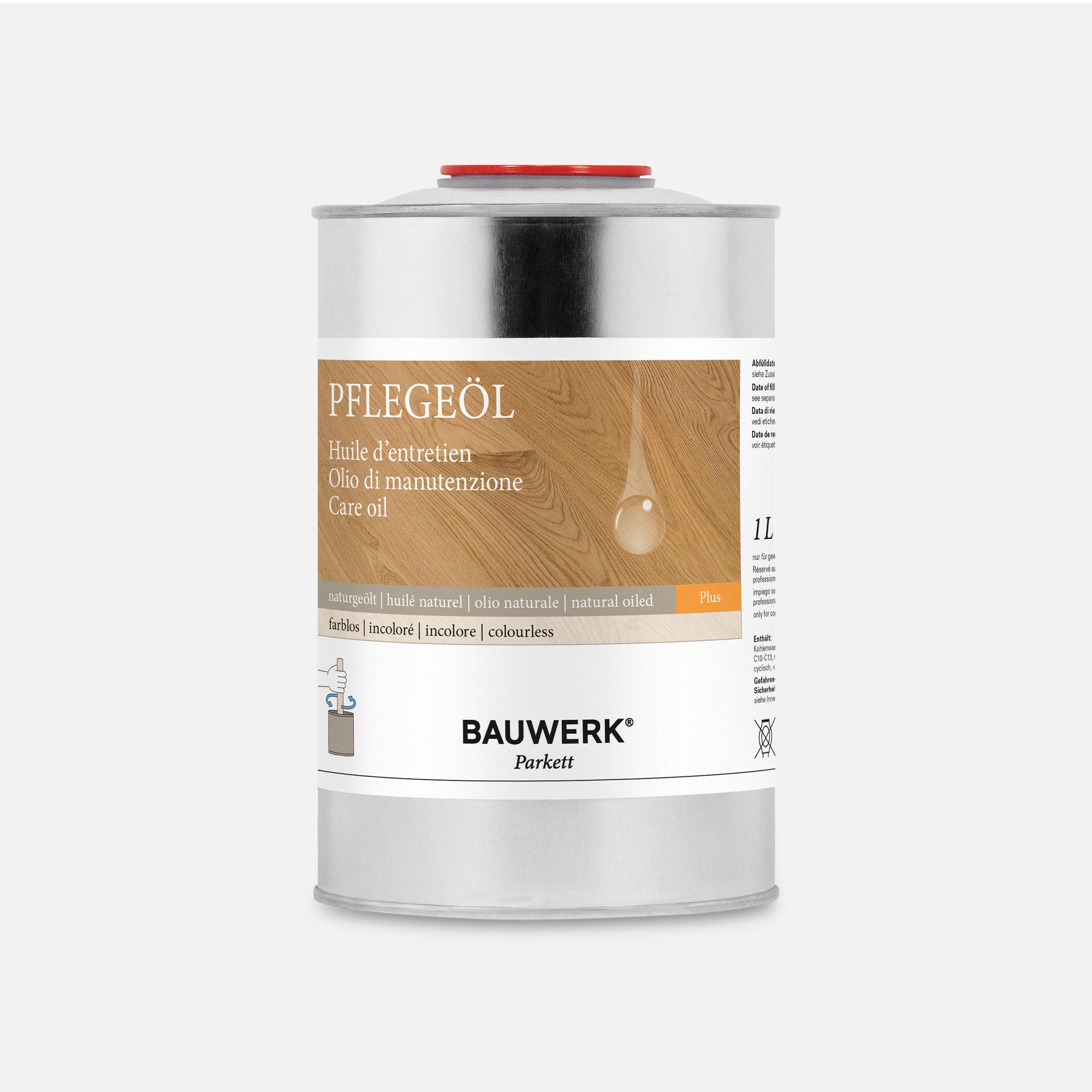 Huile d'entretien plus Bauwerk incolore 1 litre